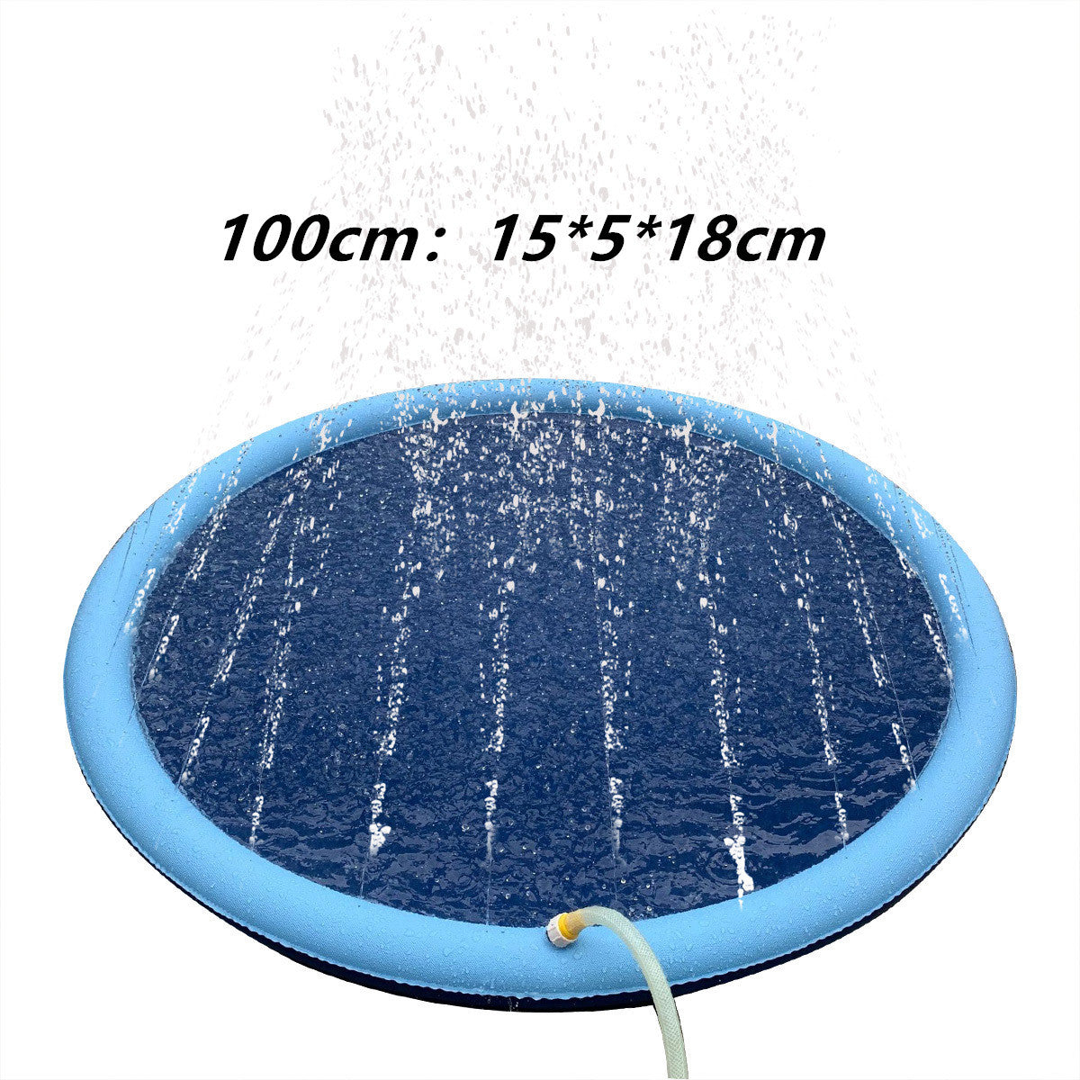 Non-Slip Splash Pad For Kids And Pet Dog Summer Outdoor Water Fountain Play Mat - My Store