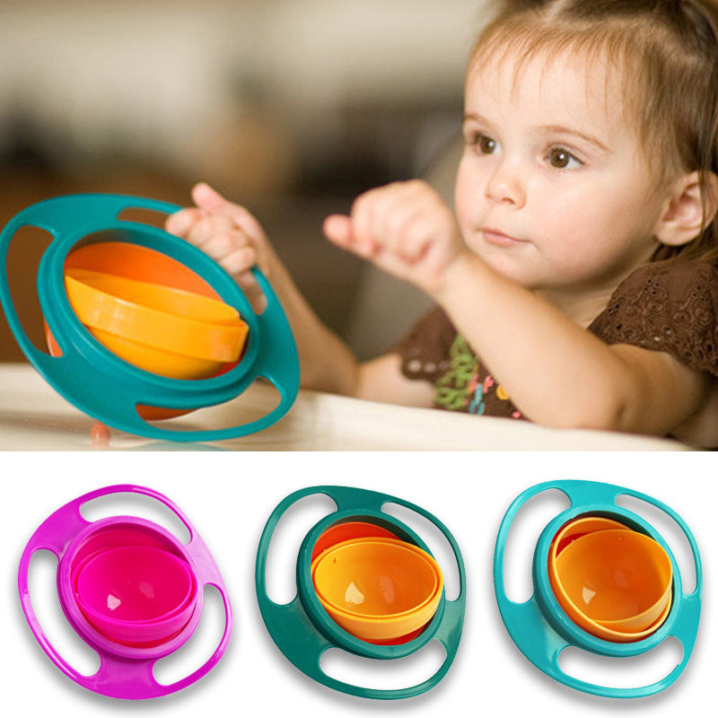 360 Rotate Universal Spill-proof Bowl Dishes - My Store